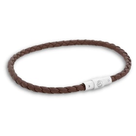 LEANDRO | Leather bracelet | Brown