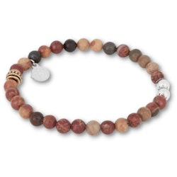 BONNY | Beads bracelet | Maroon