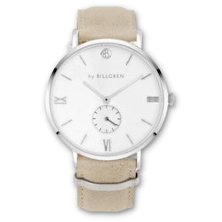 GUSTAF | Watch Leather | Sand / White