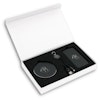 Presentbox Qi-laddare och powerbank i en svart och matt design med By Billgren-logga.