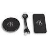 Android/iPhone | Qi Charger + Powerbank Set | Black