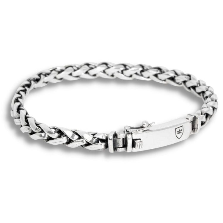 Silver Bracelet | Braided