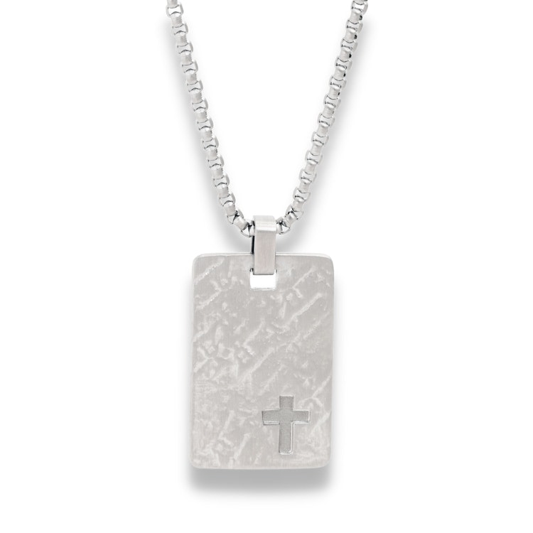 Hjalmar | Steel necklace | Dog tag