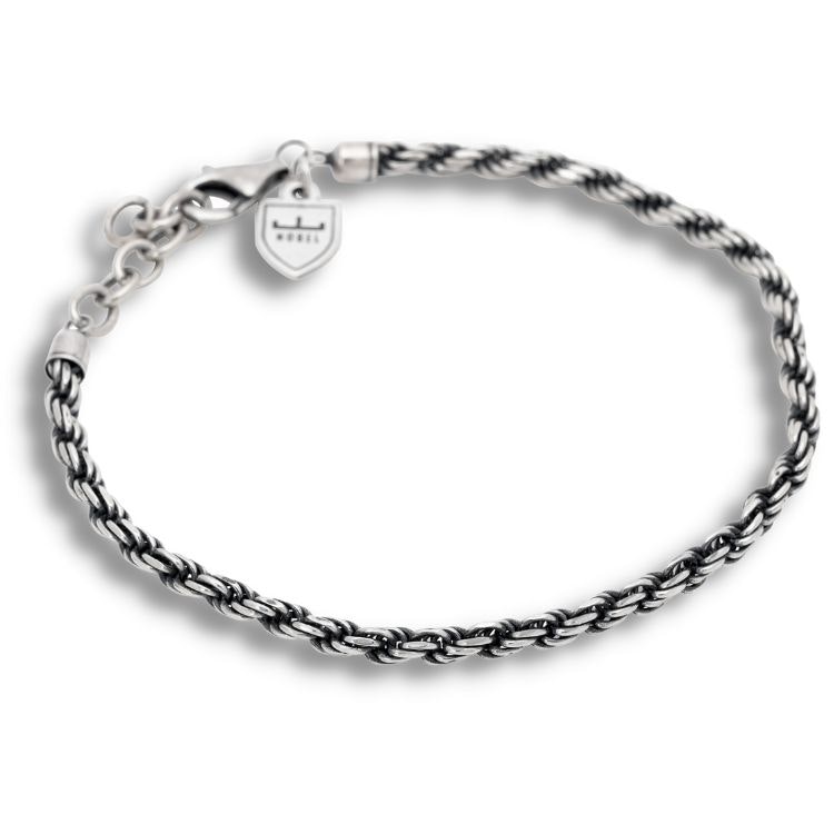Silver Bracelet | Oxidized Cordell