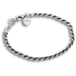 Silver Bracelet | Oxidized Cordell