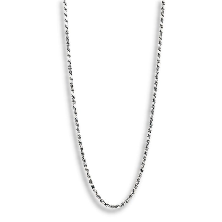 Silver Necklace | Oxidized Cordell