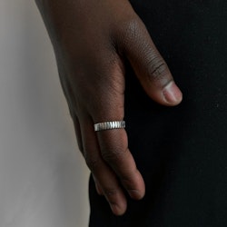 Silver Ring | Ribbed