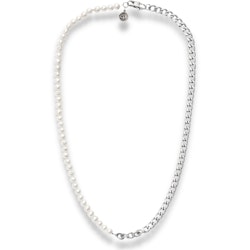 PEARL NECKLACE | Armored chain
