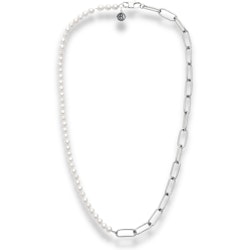 Pearl Necklace | Anchor chain