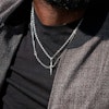 Silver Necklace | Cross