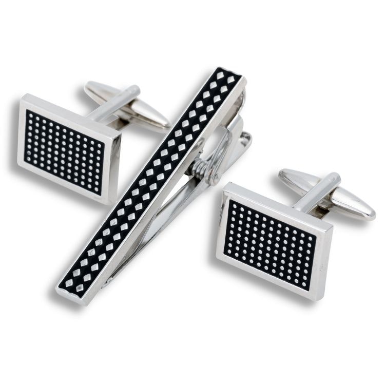 Devin | Set | Cufflinks & Tie pin