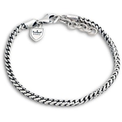 Silver bracelet | Foxtail link