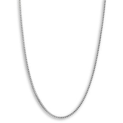 Silver necklace | Foxtail link