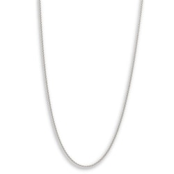 Silver necklace | Braided | 2 mm