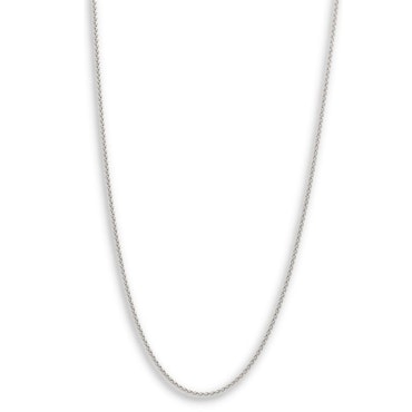 Silver necklace | Braided | 2 mm