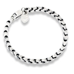 Silverarmband | Länkar oxiderat