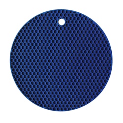 LotusGrill Grytlapp Rund Deep Blue