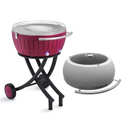 LotusGrill G 600 med lock - Purple