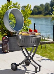 LotusGrill G 600 med lock - Anthracite Grey