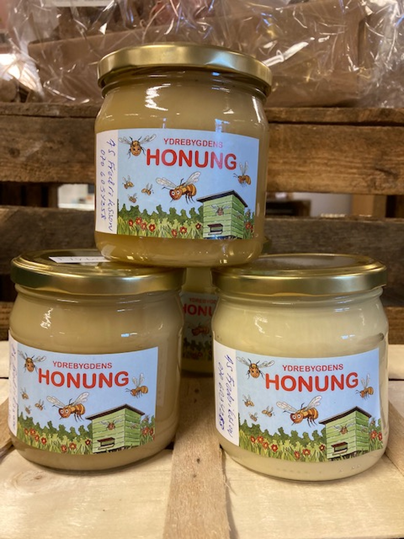 Lokalproducerad honung från Ydrebygden