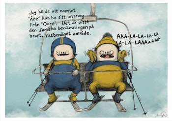 Uppe i det blå
