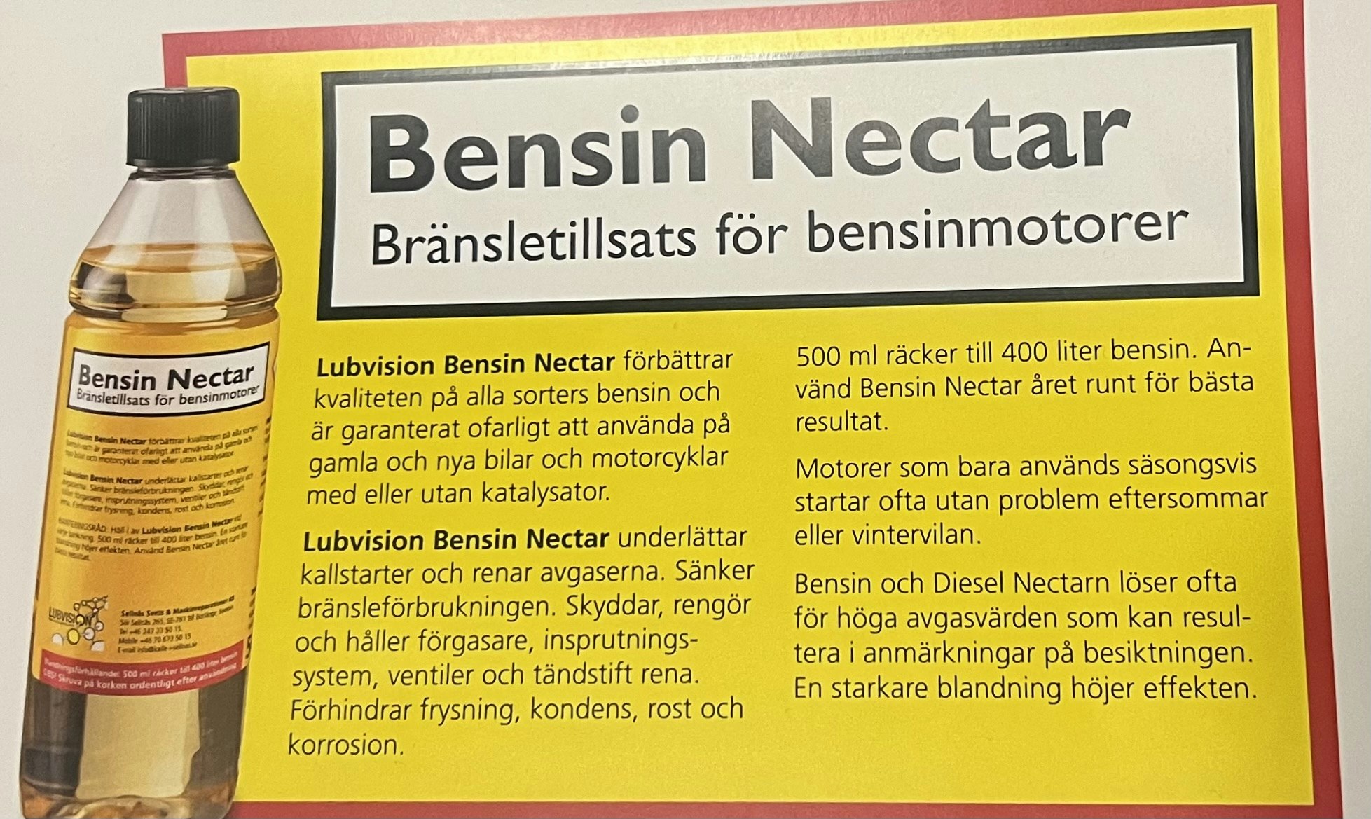 BENSIN NECTAR 0,5
