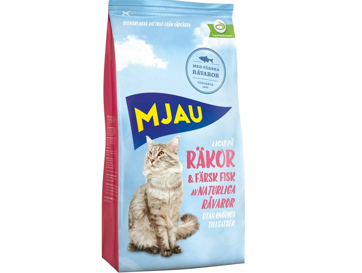 Mjau Räka Torrfoder 3,5 kg