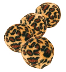 Leopardbollar - 4 stycken