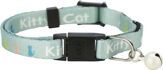 Kitty Cat Junior halsband med snabblås, bjällra