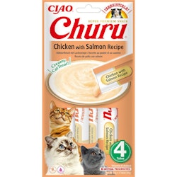 Churu Cat Chicken & Salomon - 4 stycken