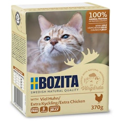 Bozita Katt Tetra Bitar i Gelé Extra Kyckling - 370 g