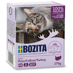 Bozita Katt Tetra Bitar i Gelé Kalkon - 370 g