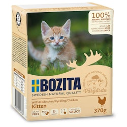 Bozita Katt Tetra Bitar i Sås Med Kyckling Kitten - 370 g