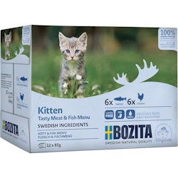 Bozita Kitten i Sås Multibox - 12x85 g