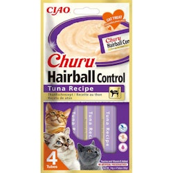 Churu Hairball Control Tuna - 4 st