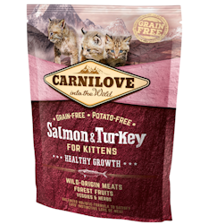 Carnilove Cat Salmon & Turkey Kitten - 400 gram