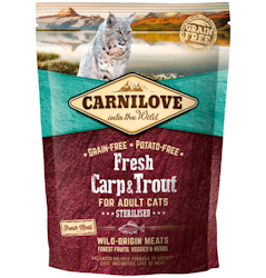 Carnilove Cat Fresh Carp & Trout Adult - 400 gram