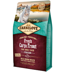 Carnilove Cat Fresh Carp & Trout Adult - 2 kg