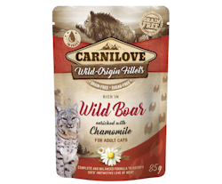 Carnilove Cat Pouch Wild Boar with Chamomile - 85 gram