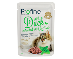 Profine Cat Adult Fillets in Jelly with Duck - 85 gram