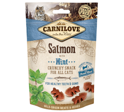 Carnilove Cat Crunchy Snack Salmon with Mint - 50 gram