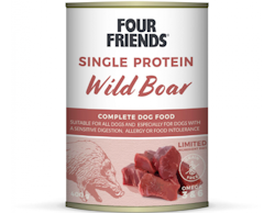 Four Friends Dog Single Protein Wild Boar 400 g