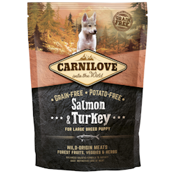 Carnilove Dog Salmon & Turkey Large Breed Puppy - 1,5 kg
