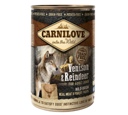 Carnilove Dog Wild Meat Venison & Reindeer - 400 gram
