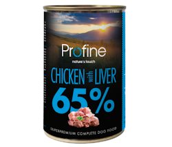 Profine Dog 65% Chicken with Liver - 400 gram