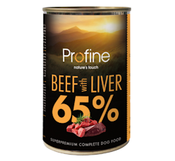 Profine Dog 65% Beef with Liver - 400 gram