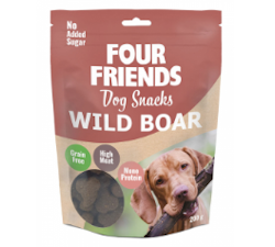 FourFriends Dog Snacks Wild Boar - 200 gram