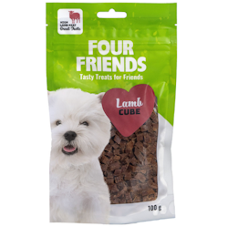 FourFriends Dog Lamb Cube - 100 gram