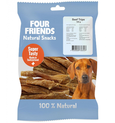 FourFriends Dog Natural Snacks Beef Tripe - 100 gram