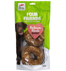 FourFriends Dog Salmon Steak Donut 2-pack